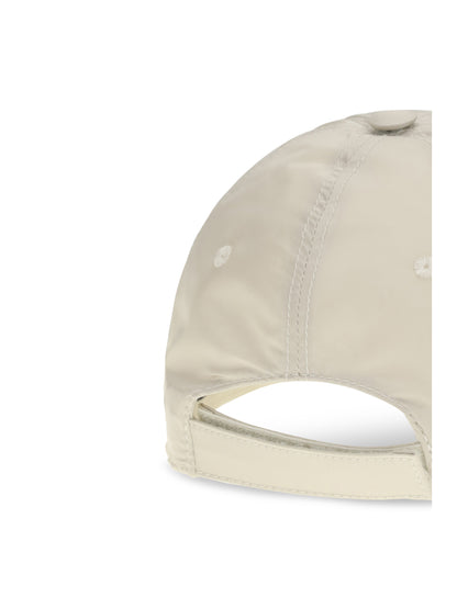 Nylon Baseball Cap Ivory