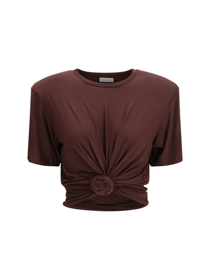 T-Shirt Knotted Brown