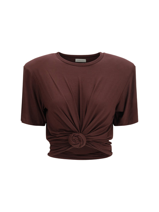 T-Shirt Knotted Brown