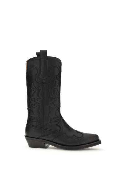Western Boots Black