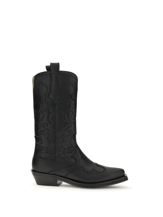 Western Boots Black