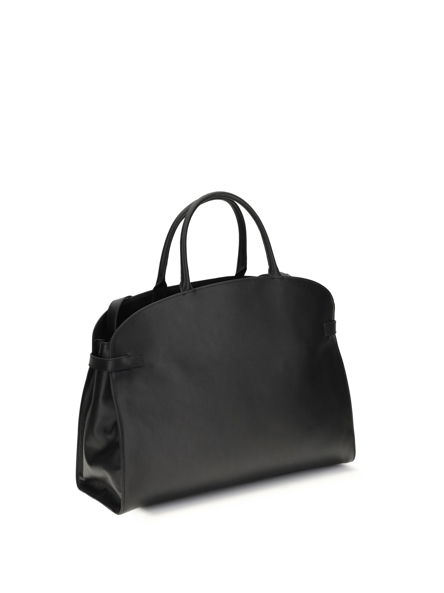 Handbag Sabine Black Calf Leather