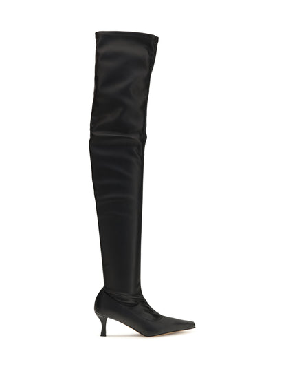 Boots Over-the-Knee Black