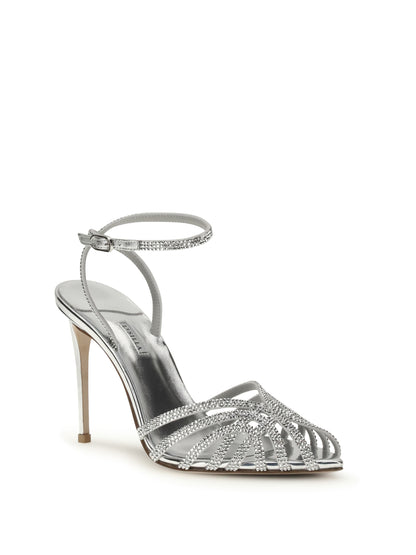 Sandals Embrace Divina Silver Leather