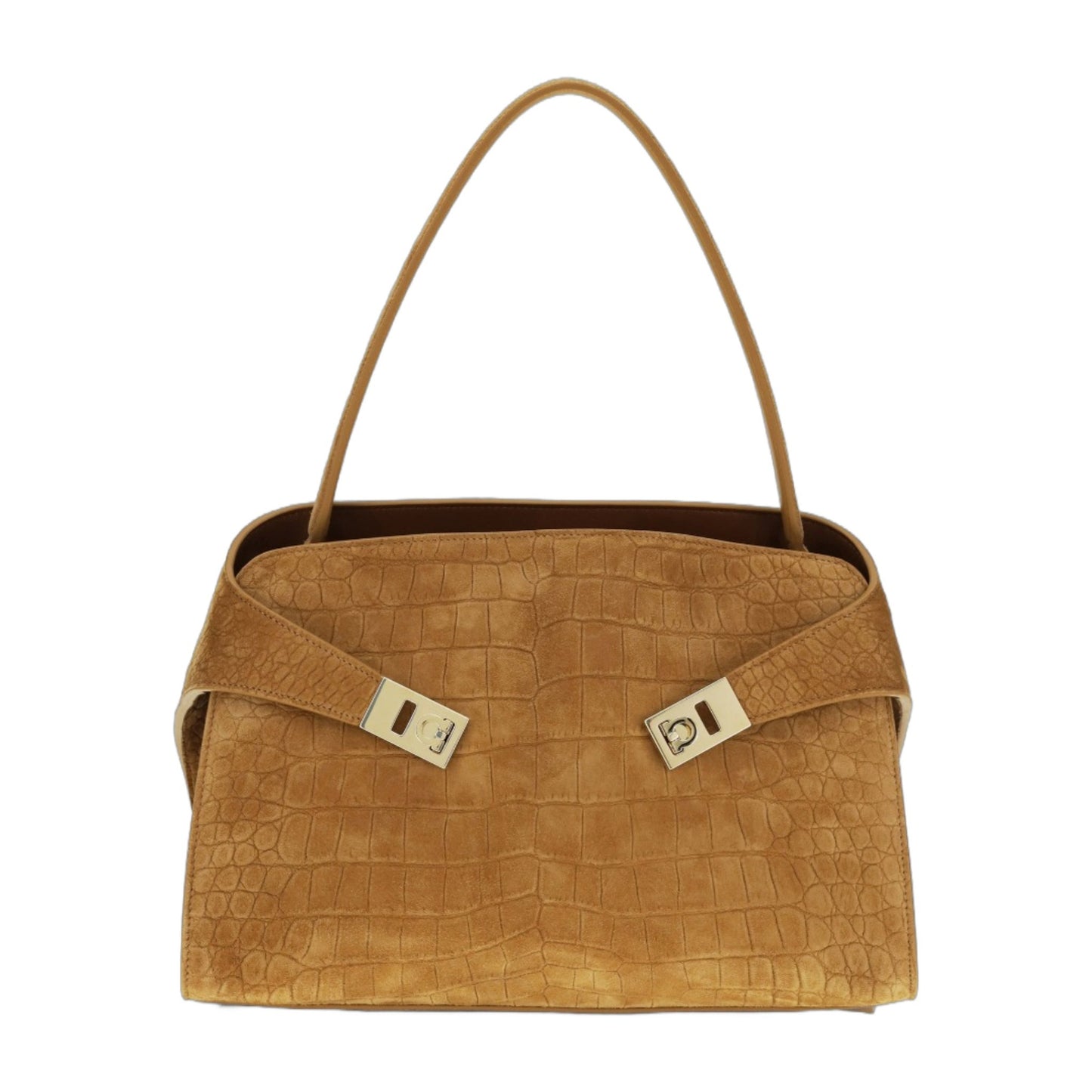 Shoulder Bag Hug Natural Suede
