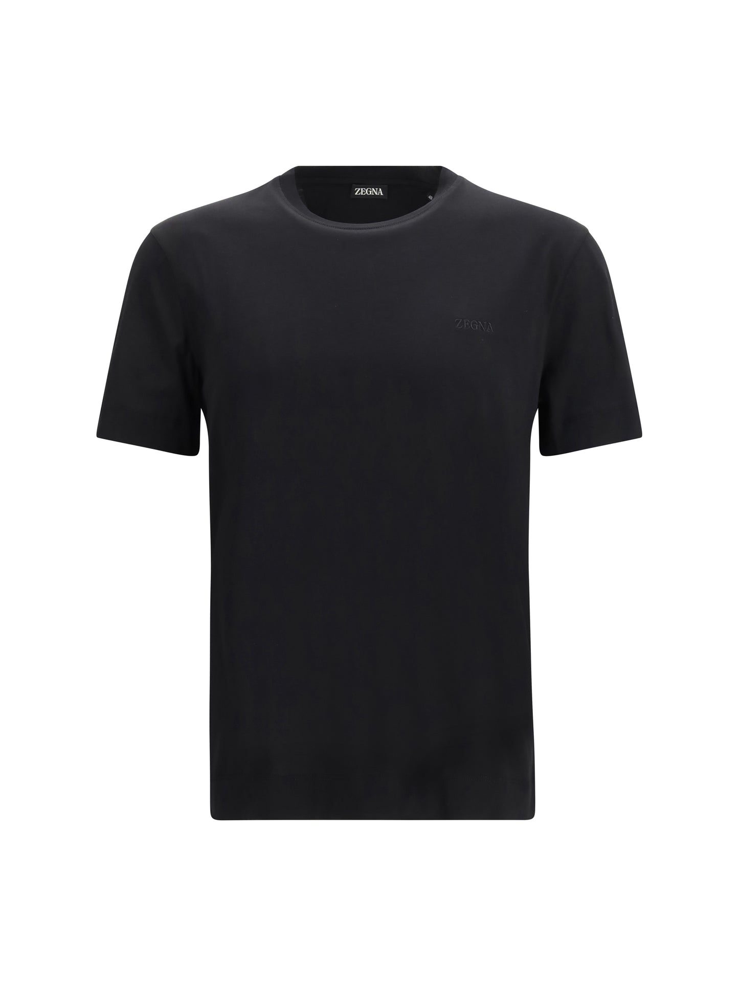 T-Shirt Short-Sleeve Cotton Black