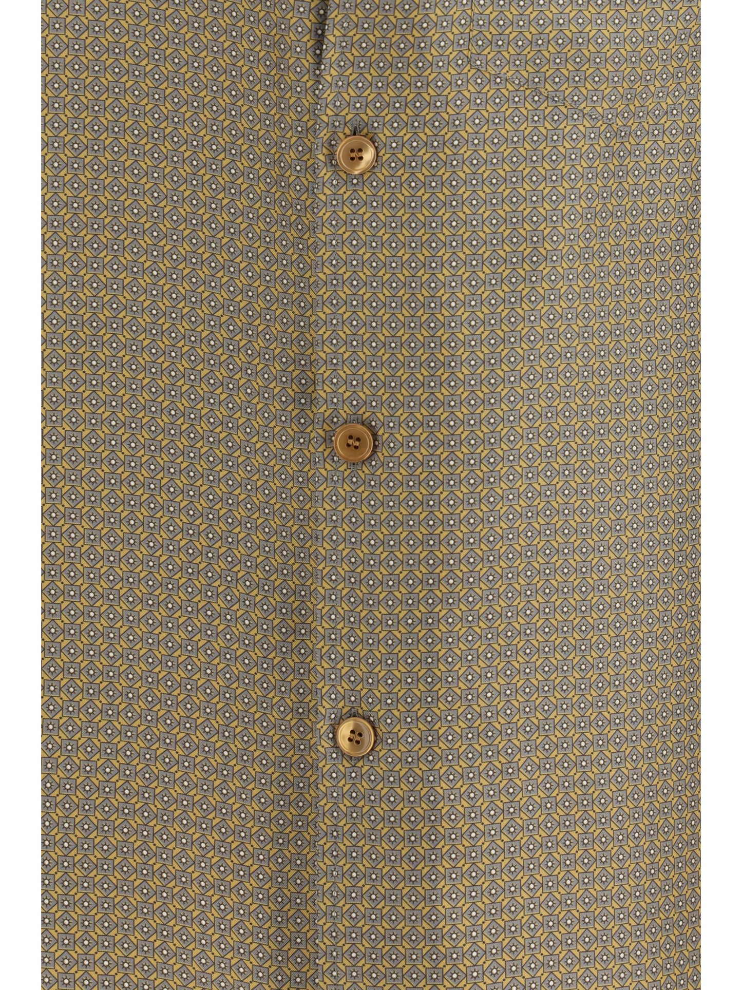 Shirt Silk Satin Gold