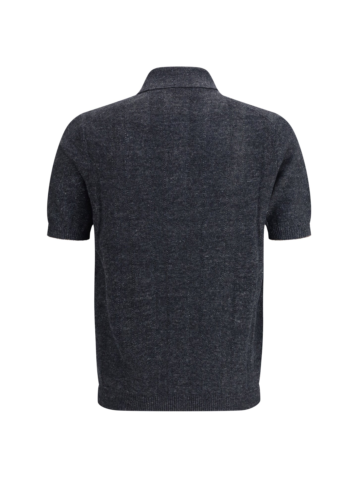 Cotton Polo Shirt Lignite/Hazelnut