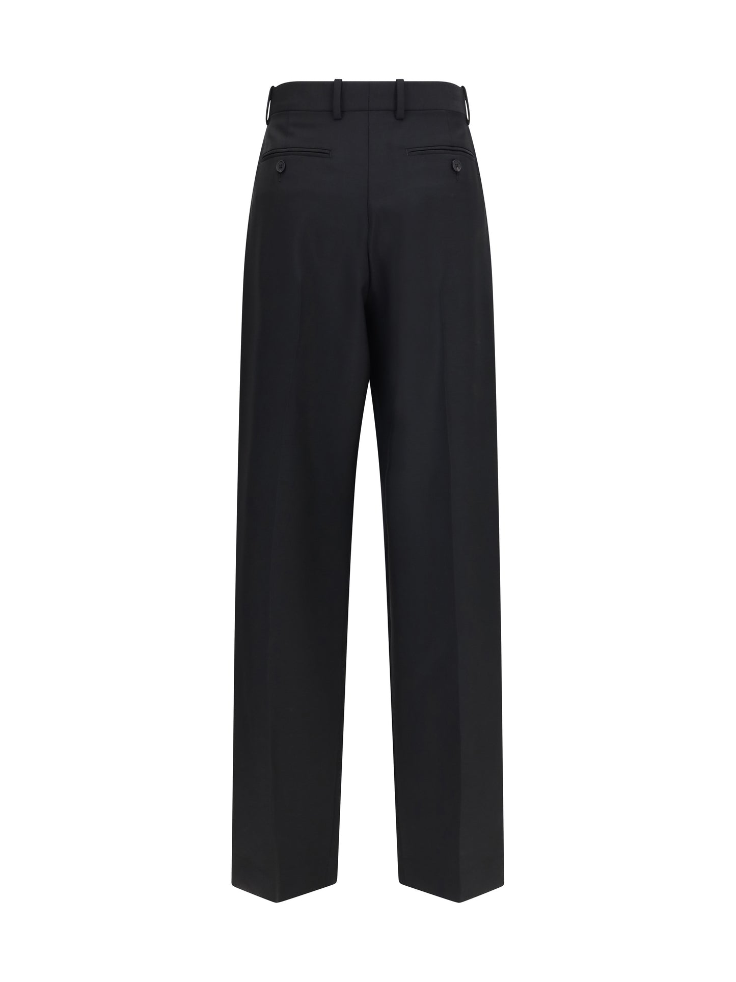 Trousers Double-Pleat Wool-Mohair