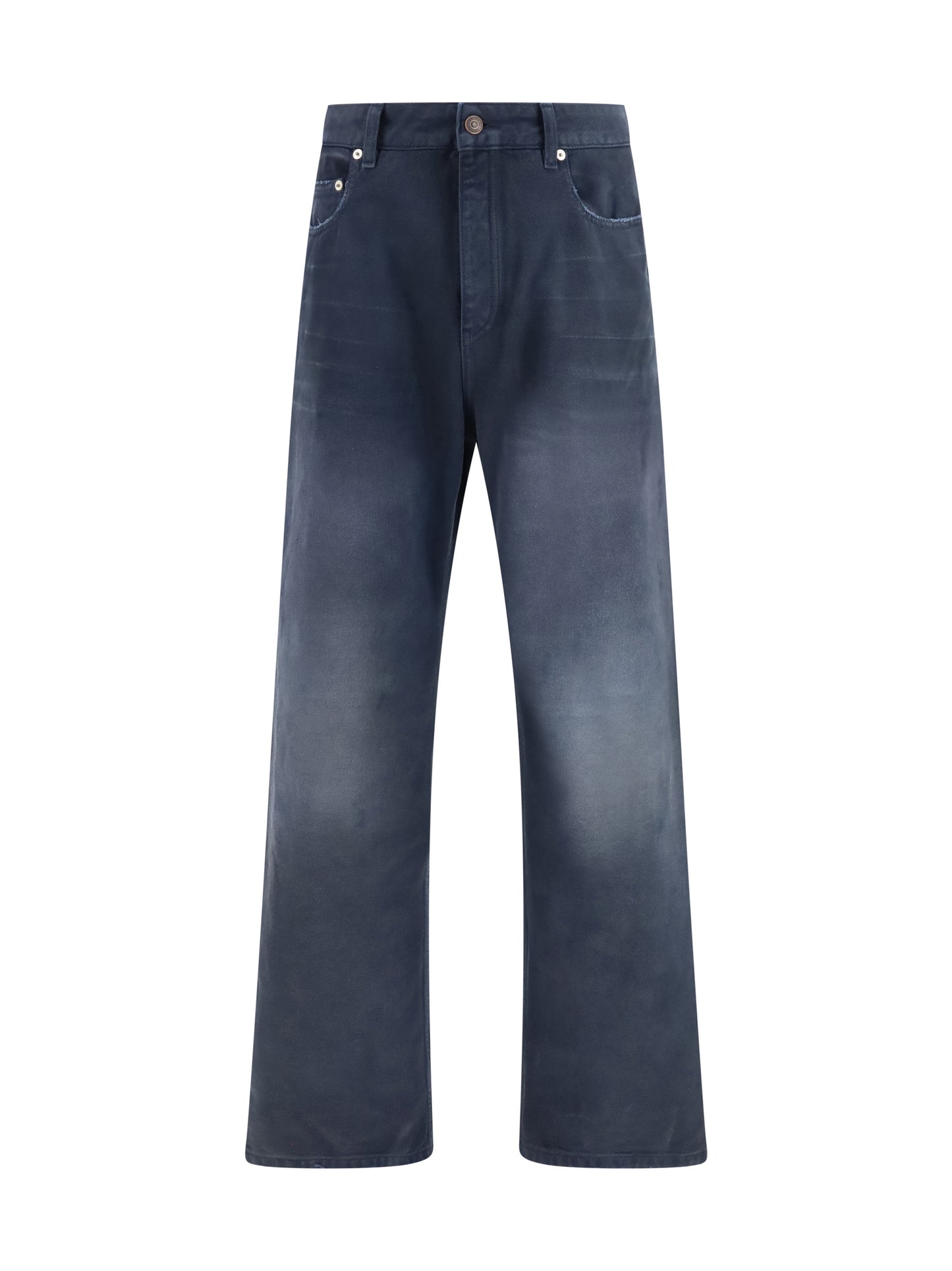Jeans Wide-Leg Navy
