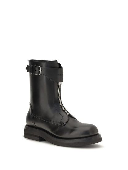 Leather Boots Black