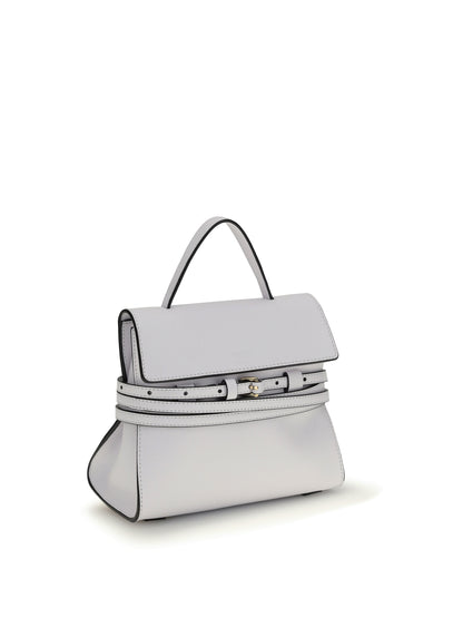 Handbag Tie Me White Leather