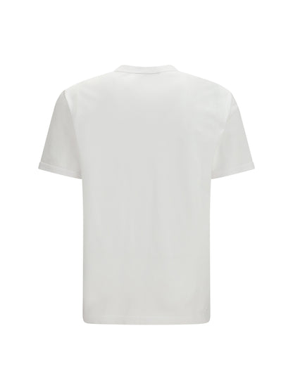 Cotton T-Shirt With Patch Optical White