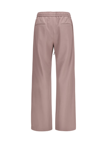 Wool Jogging Pants Brown
