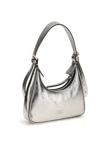 Shoulder Bag Baby Lambskin Anthracite/Gold