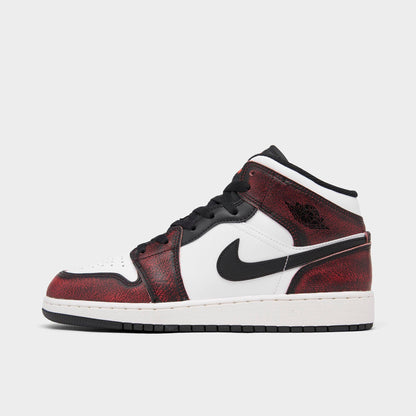 Grade School Air Jordan Retro 1 Mid Wear-Away Chicago (Gs)' - FB0568-006