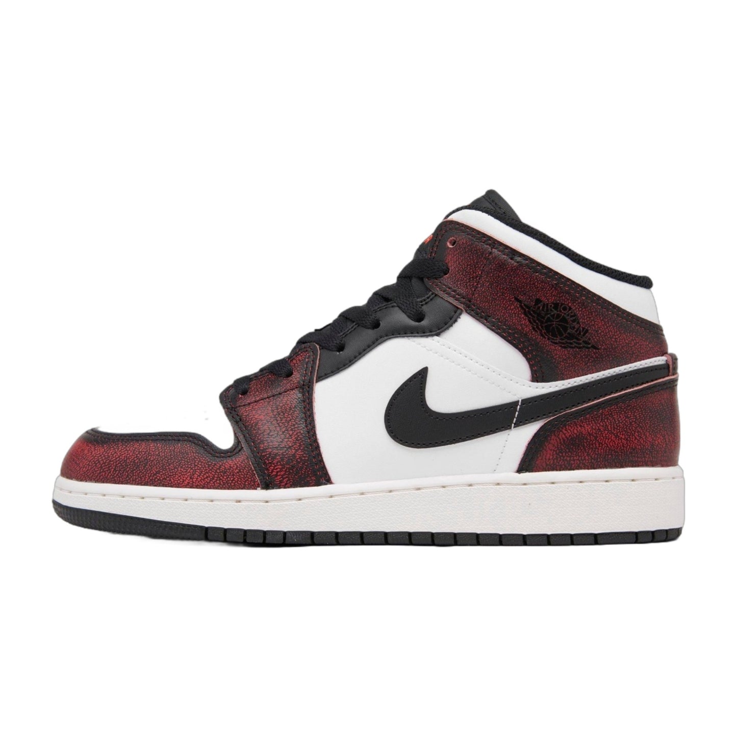 Grade School Air Jordan Retro 1 Mid Wear-Away Chicago (Gs)' - FB0568-006