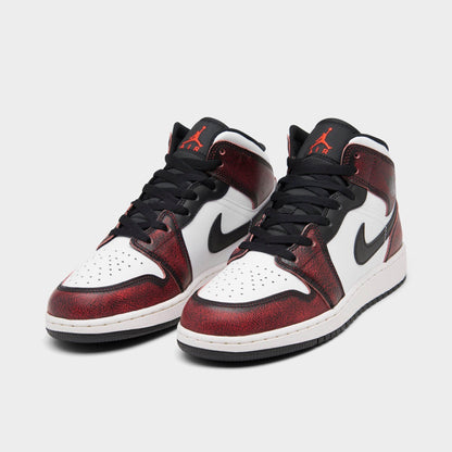 Grade School Air Jordan Retro 1 Mid Wear-Away Chicago (Gs)' - FB0568-006