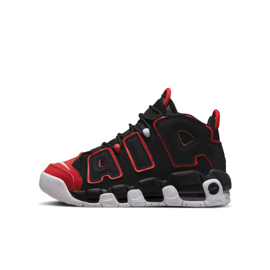Nike Grade School Air More Uptempo 96 'Red Toe Gs' Sneakers