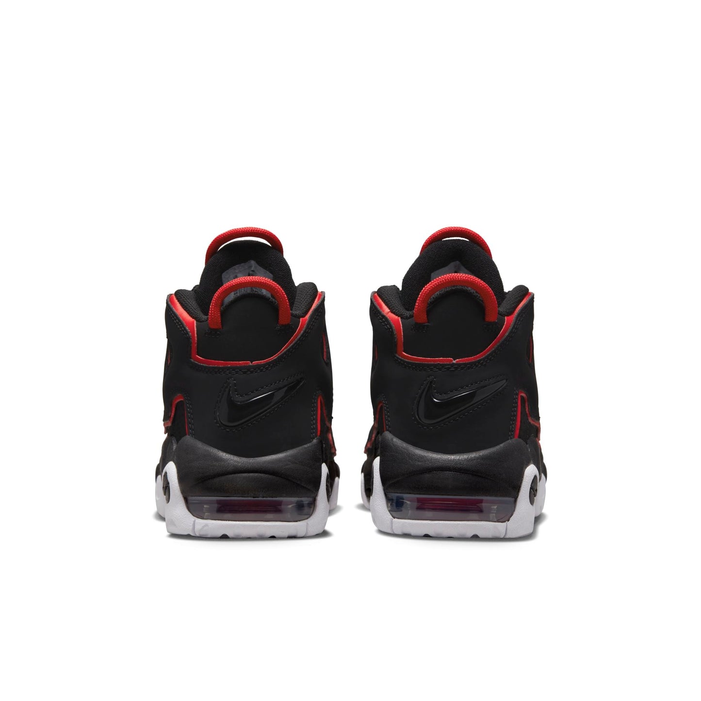 Nike Grade School Air More Uptempo 96 'Red Toe Gs' Sneakers