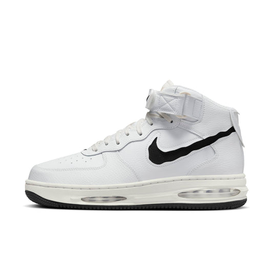 Nike Men's Air Force 1 Mid Evo 'White Black' Sneakers
