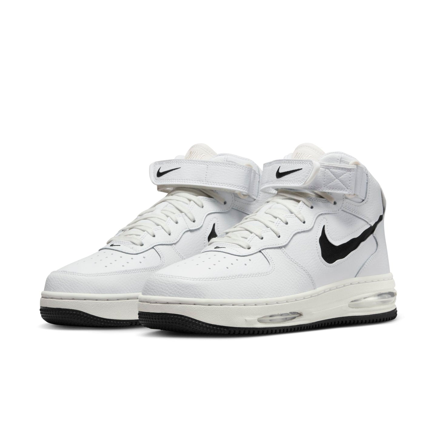 Nike Men's Air Force 1 Mid Evo 'White Black' Sneakers