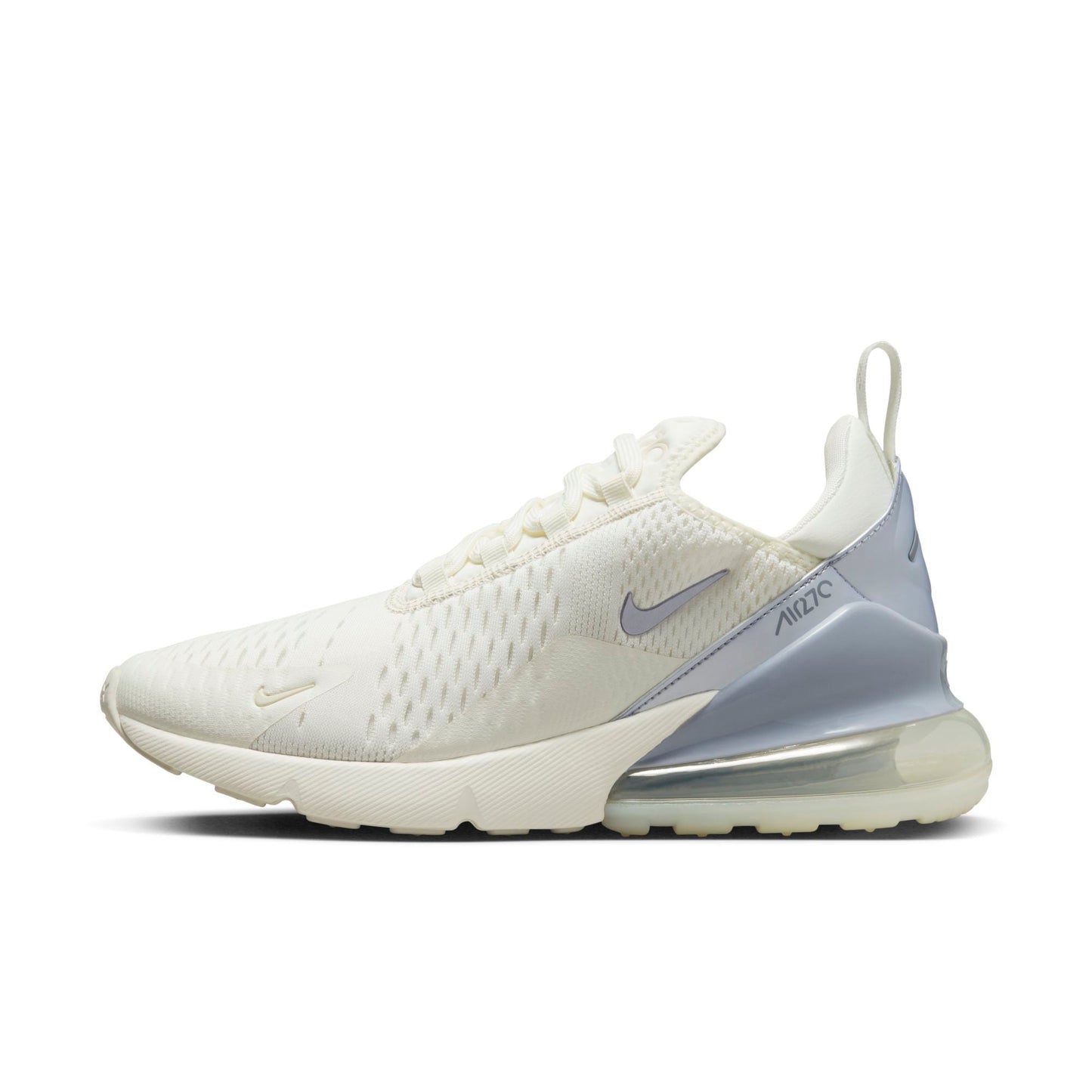 Nike Women's Air Max 270 'Sail Oxygen Purple' Sneakers