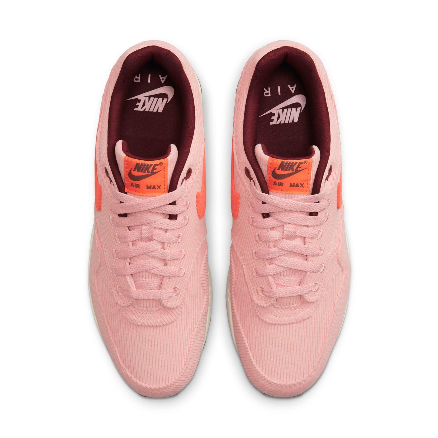 Nike Men's Air Max 1 Prm 'Corduroy Coral Stardust' Sneakers