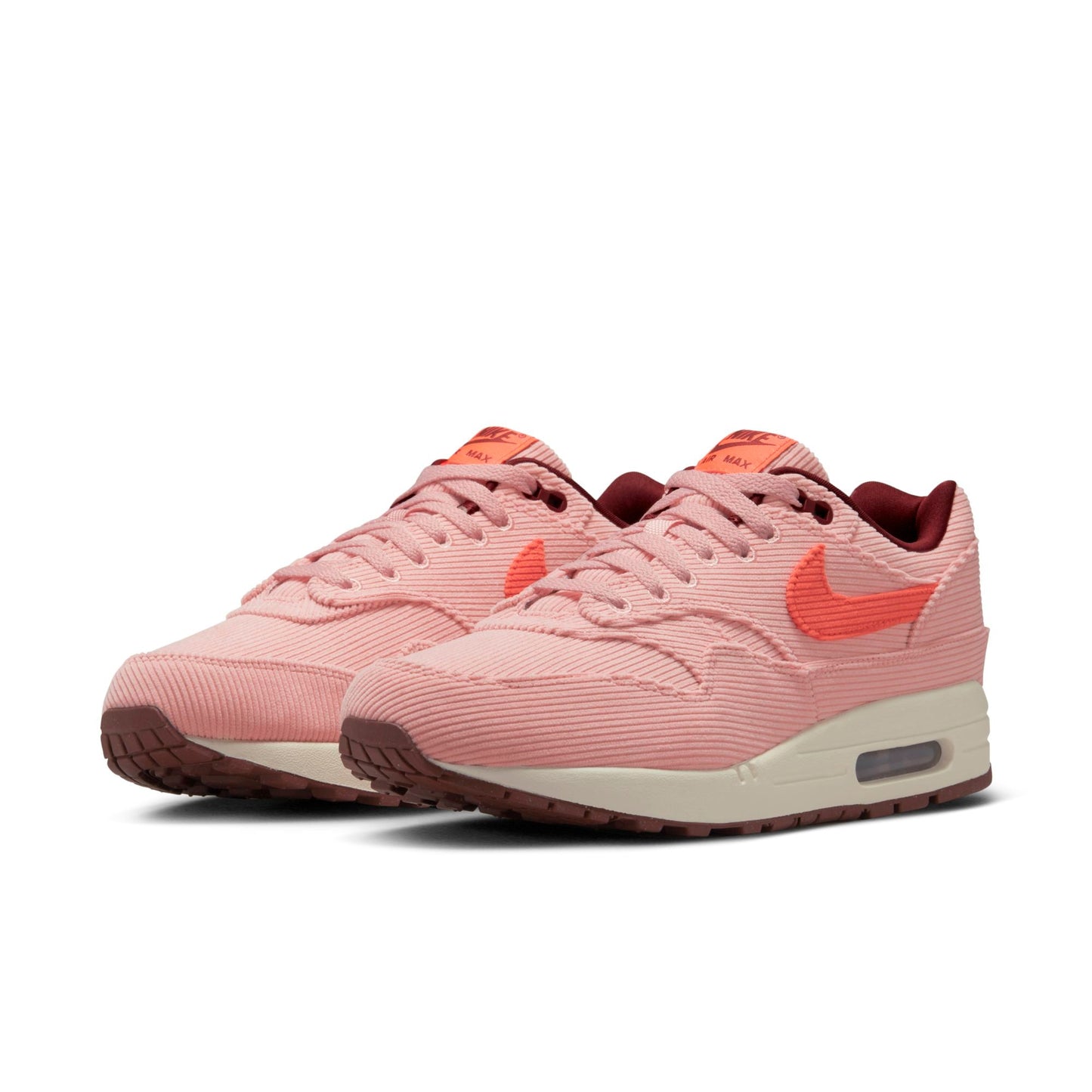 Nike Men's Air Max 1 Prm 'Corduroy Coral Stardust' Sneakers