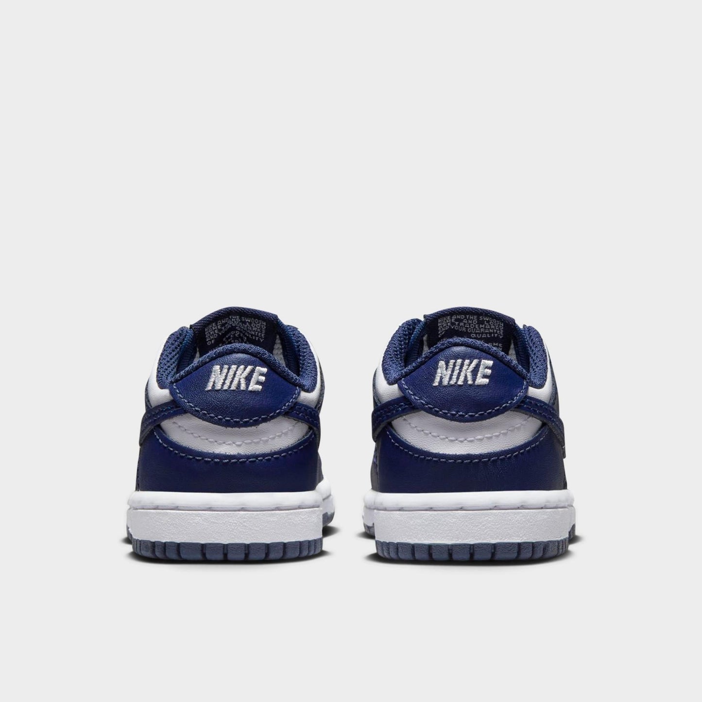 [FB9107-116] TODDLERS NIKE DUNK LOW 'WHITE MIDNIGHT NAVY (TD)'