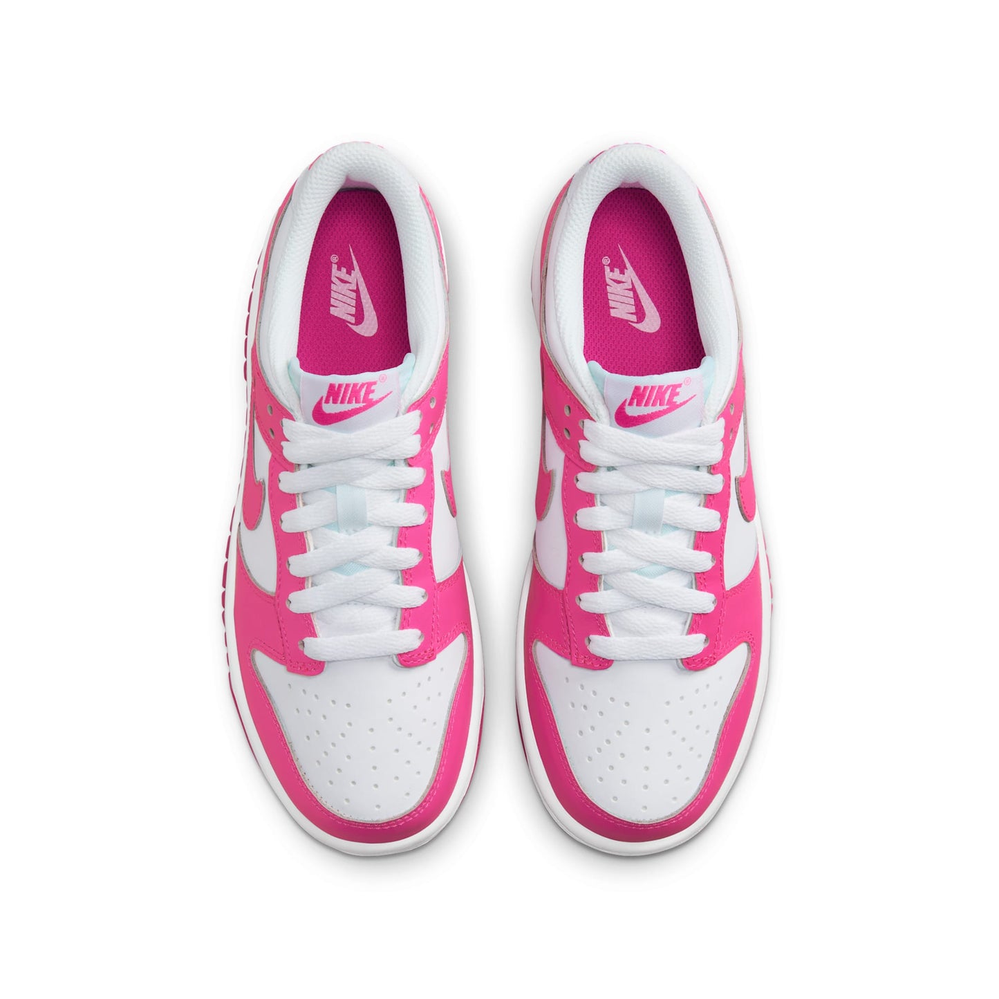 White/Laser Fuchsia-