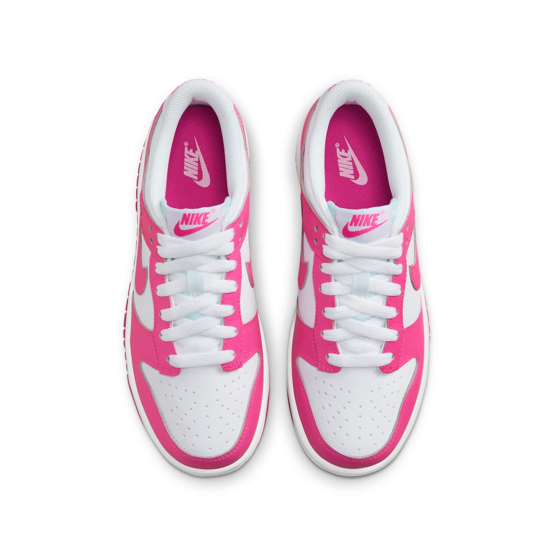 White/Laser Fuchsia-