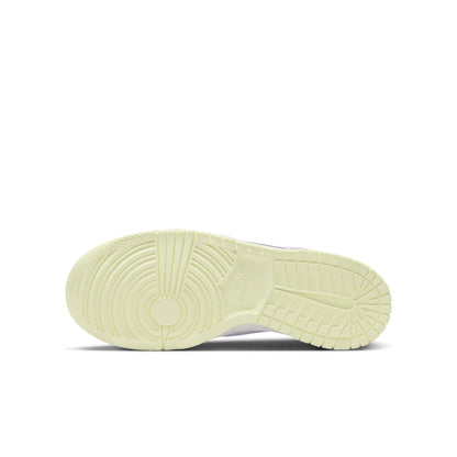 Nike Grade School Dunk Low 'Khaki Blue Pink Gs' Sneakers