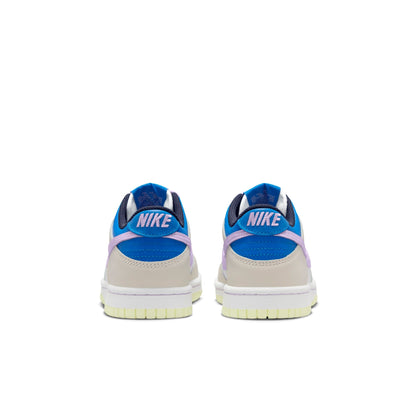 Nike Grade School Dunk Low 'Khaki Blue Pink Gs' Sneakers