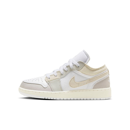 Air Jordan Grade School Retro 1 Low Se Craft 'Inside Out Tech Grey' Gs Sneakers