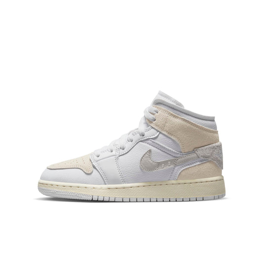 Air Jordan Grade School Retro 1 Mid Se Craft Gs Sneakers