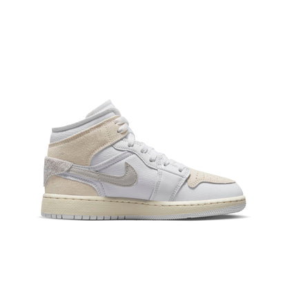 Air Jordan Grade School Retro 1 Mid Se Craft Gs Sneakers