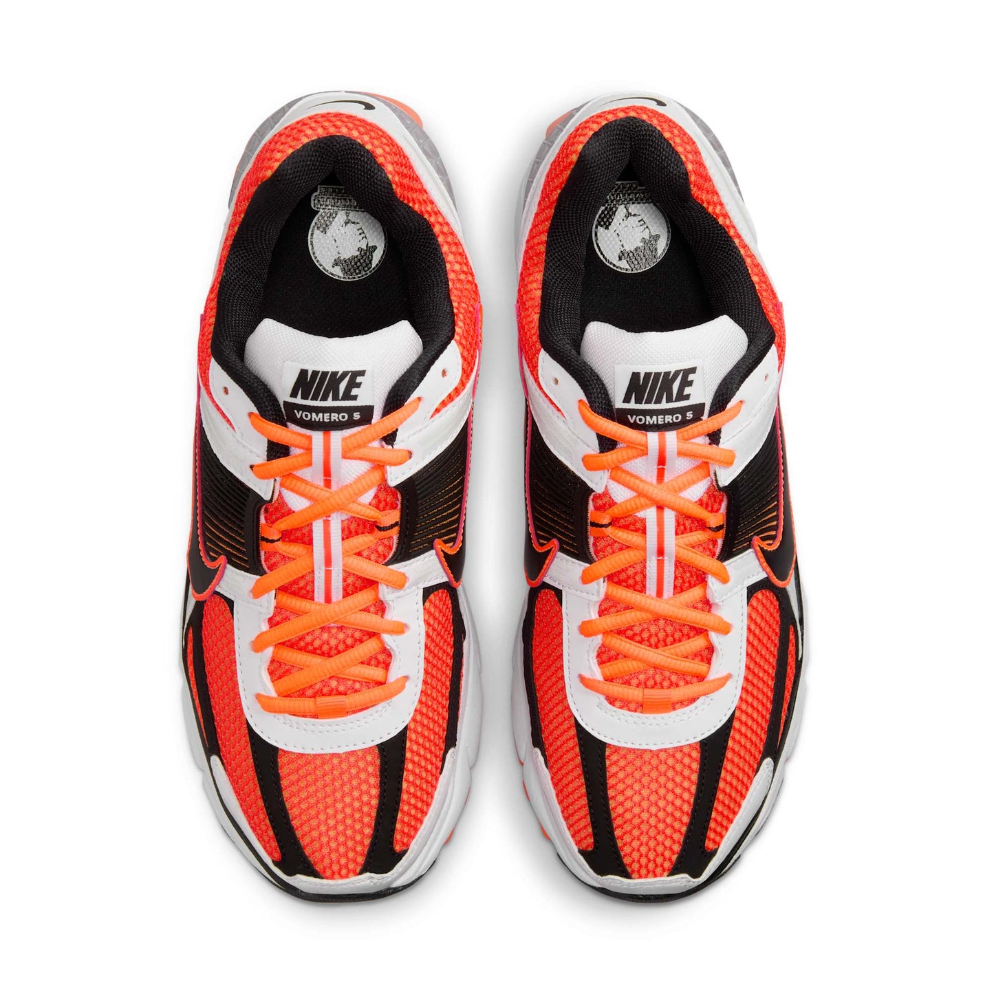 Total Orange/Black-White-Mtlc Platinum-