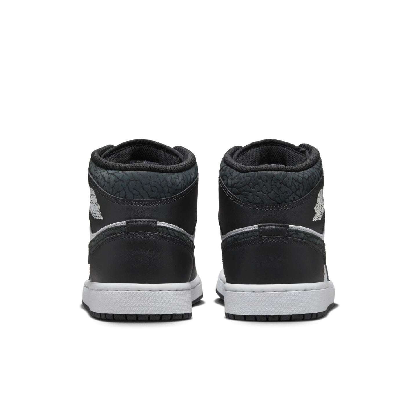 Air Jordan Men's Retro 1 Mid Se 'Panda Elephant' Sneakers