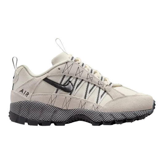 Nike Air Humara Women's Sneakers — Pale Ivory & Black Suede Low-Top