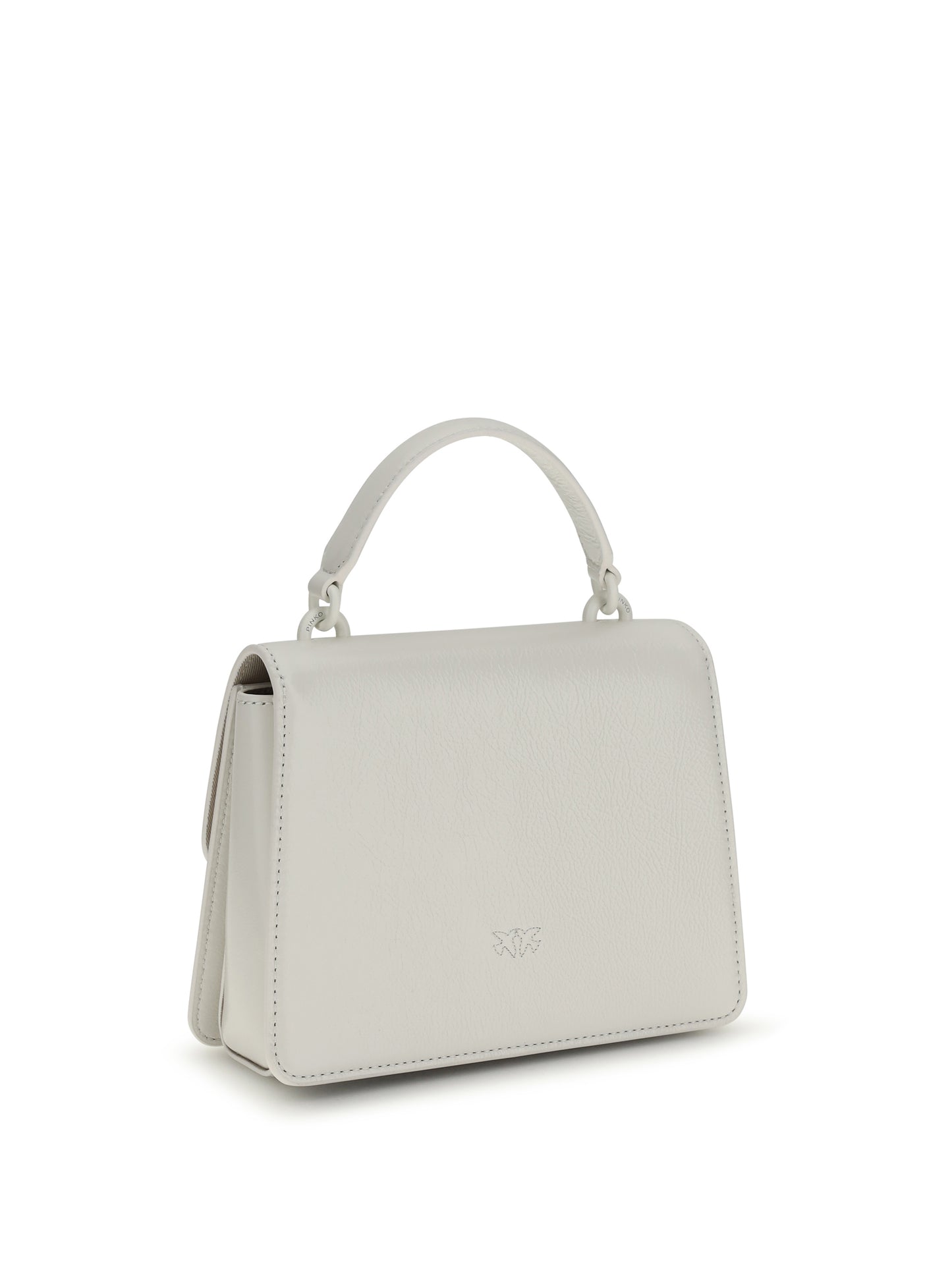 Mini Handbag Love One Top White Leather