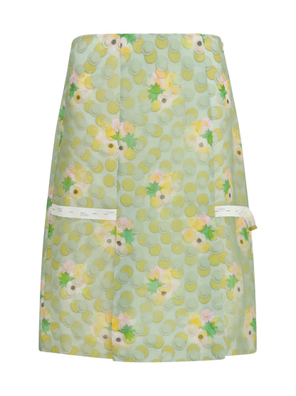 Skirt Bouquet Organza Light Green