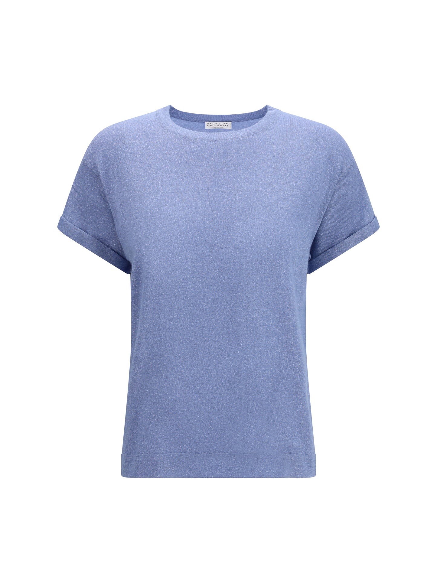 Cashmere T-Shirt Blue Dusk