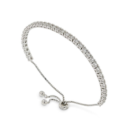 White Sapphire Tennis Bracelet