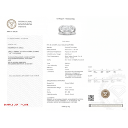 2Cttw Marquise Shaped Lab Grown Diamond (G/VS) East West Solitaire Engagement Ring in 14K Gold