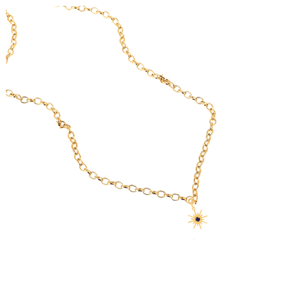 Sapphire Baguette Charms Pendant Only