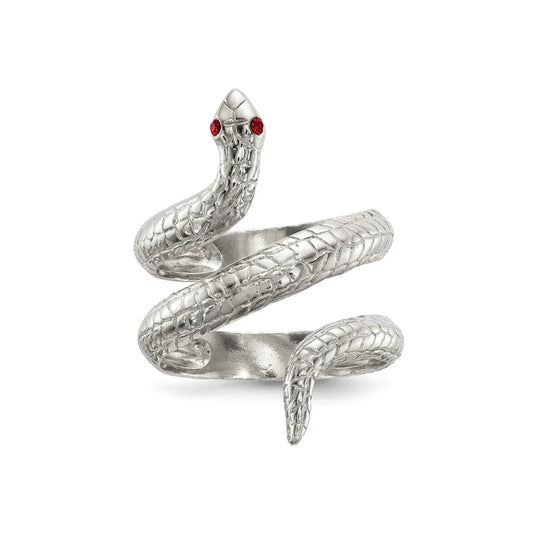 Sterling Silver Snake Ring