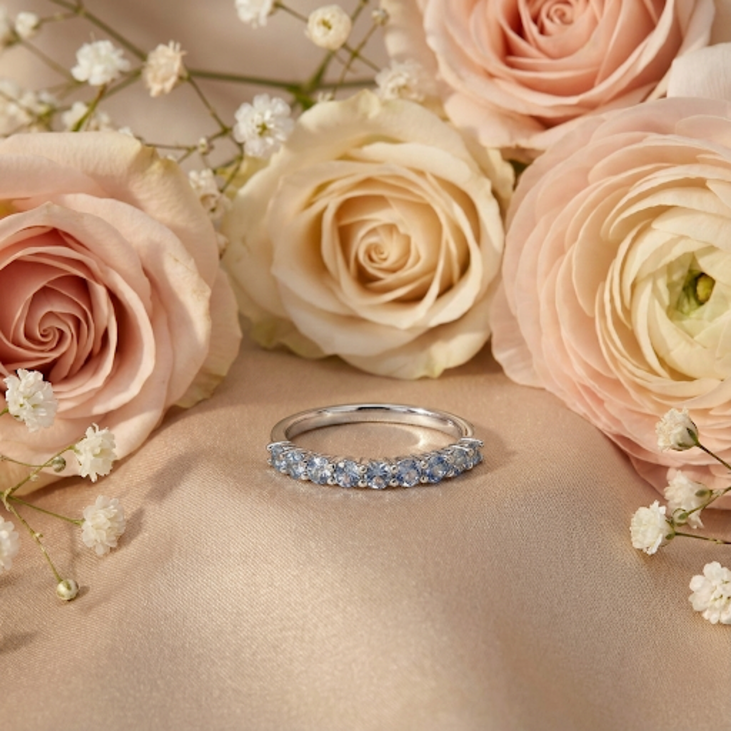 Alexandrite Eternity Ring