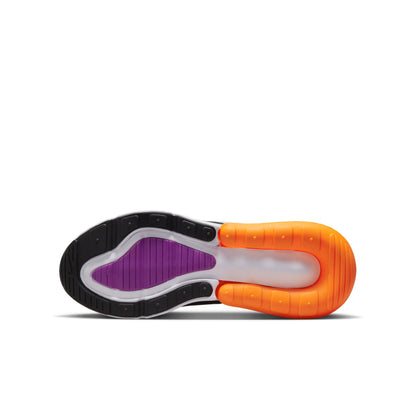 Nike Grade School Air Max 270 Gs 'White Orange Purple' Sneakers