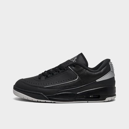 [fd0383-001] Mens Air Jordan 2/3 'black Metallic Silver'